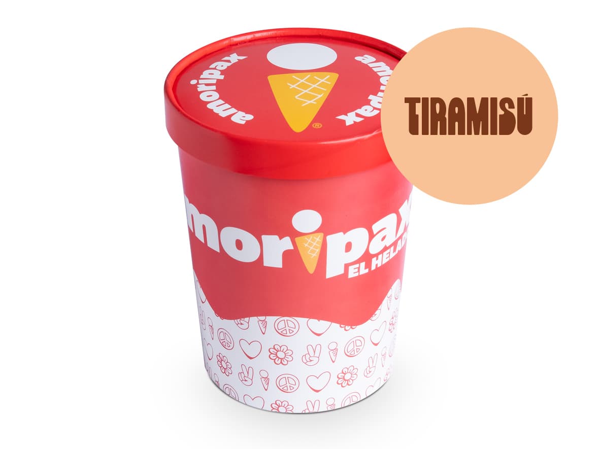 Helado Tiramisú Bote 950 Ml