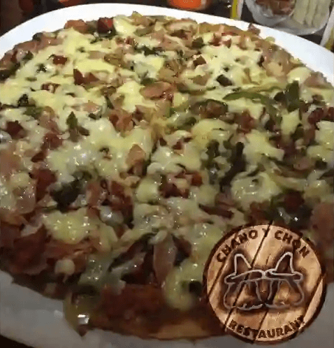 Pizza de Champiñones 12 in