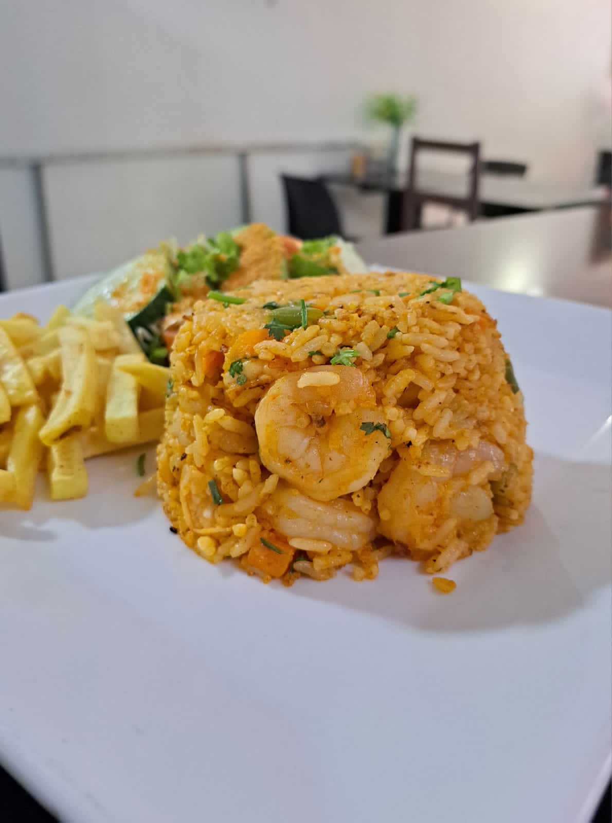 Arroz con Camarones