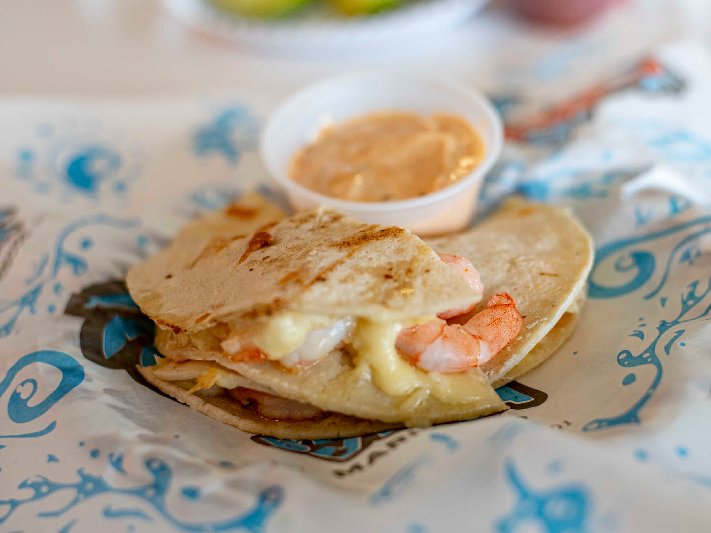 Quesadilla de Camarón