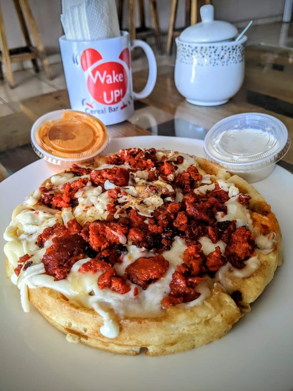 Waffle Choriqueso