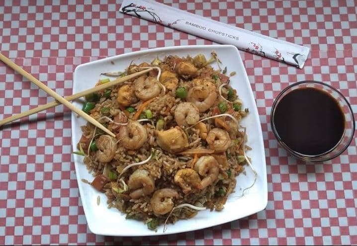 Arroz Chino Con Camarón