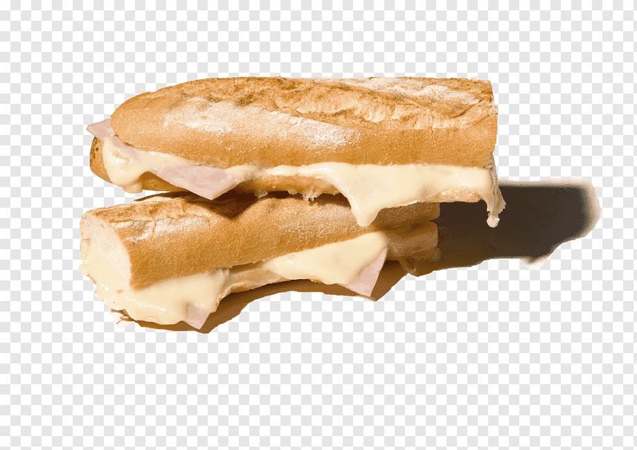 Sándwich de pollo y queso