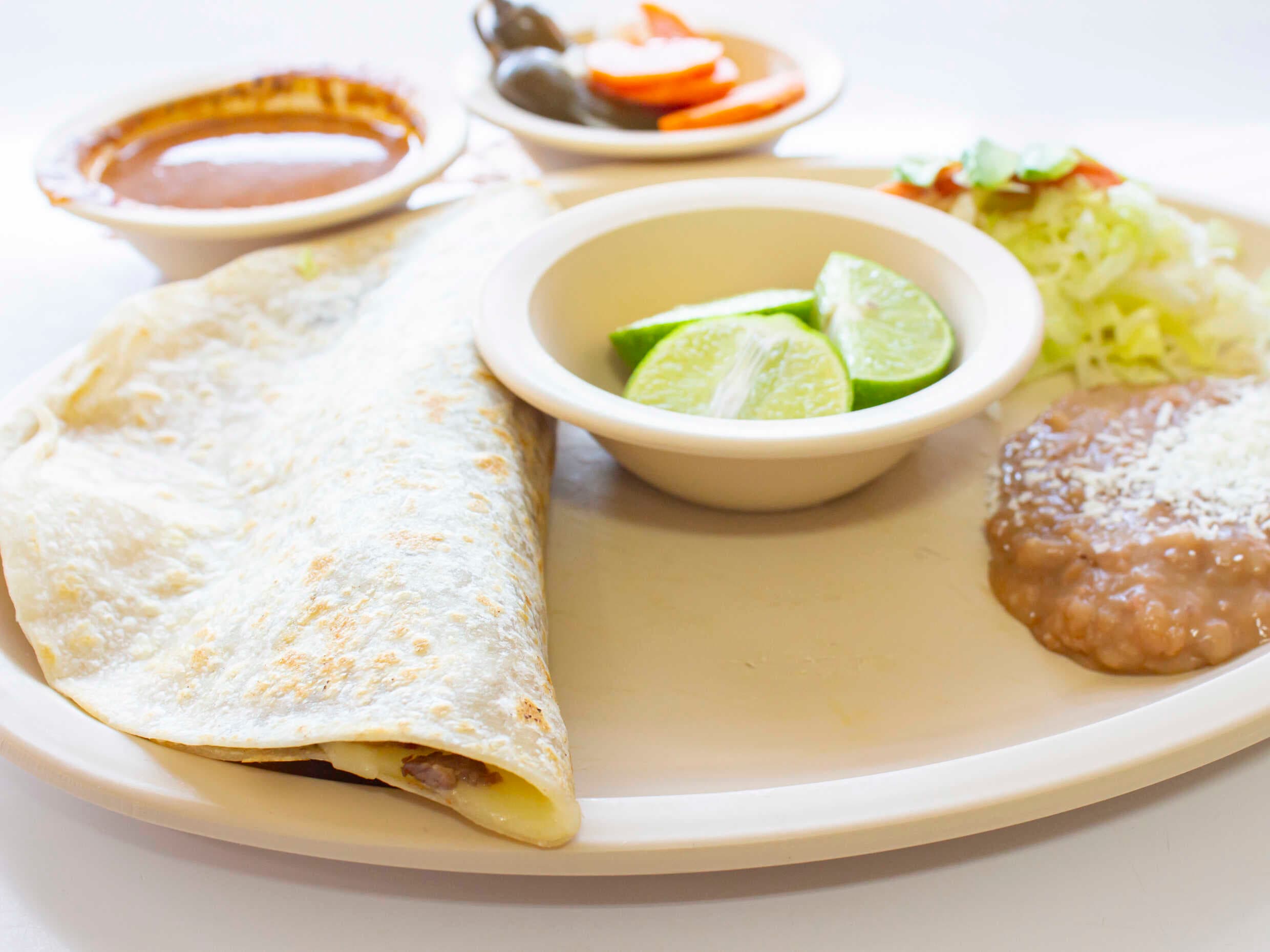 Quesadilla con Carne