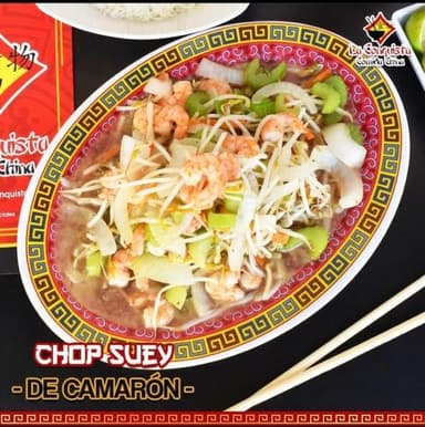 Chop Suey de camarón 1/2L