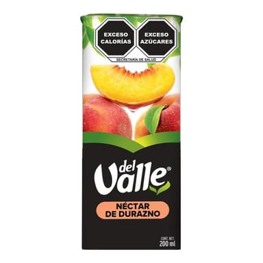 Néctar del valle, Durazno, 250ml.