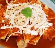 Chilaquiles con Pollo