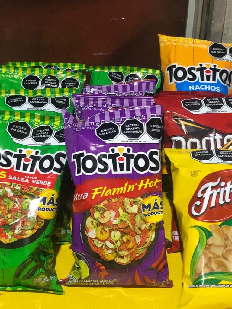 Tostitos con Elote