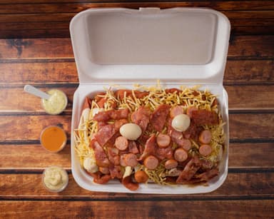 Salchipapa Mega Especial (2 Personas)