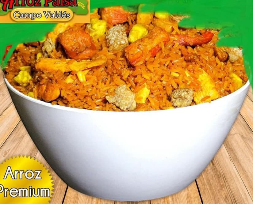 Arroz ranchero 2 personas