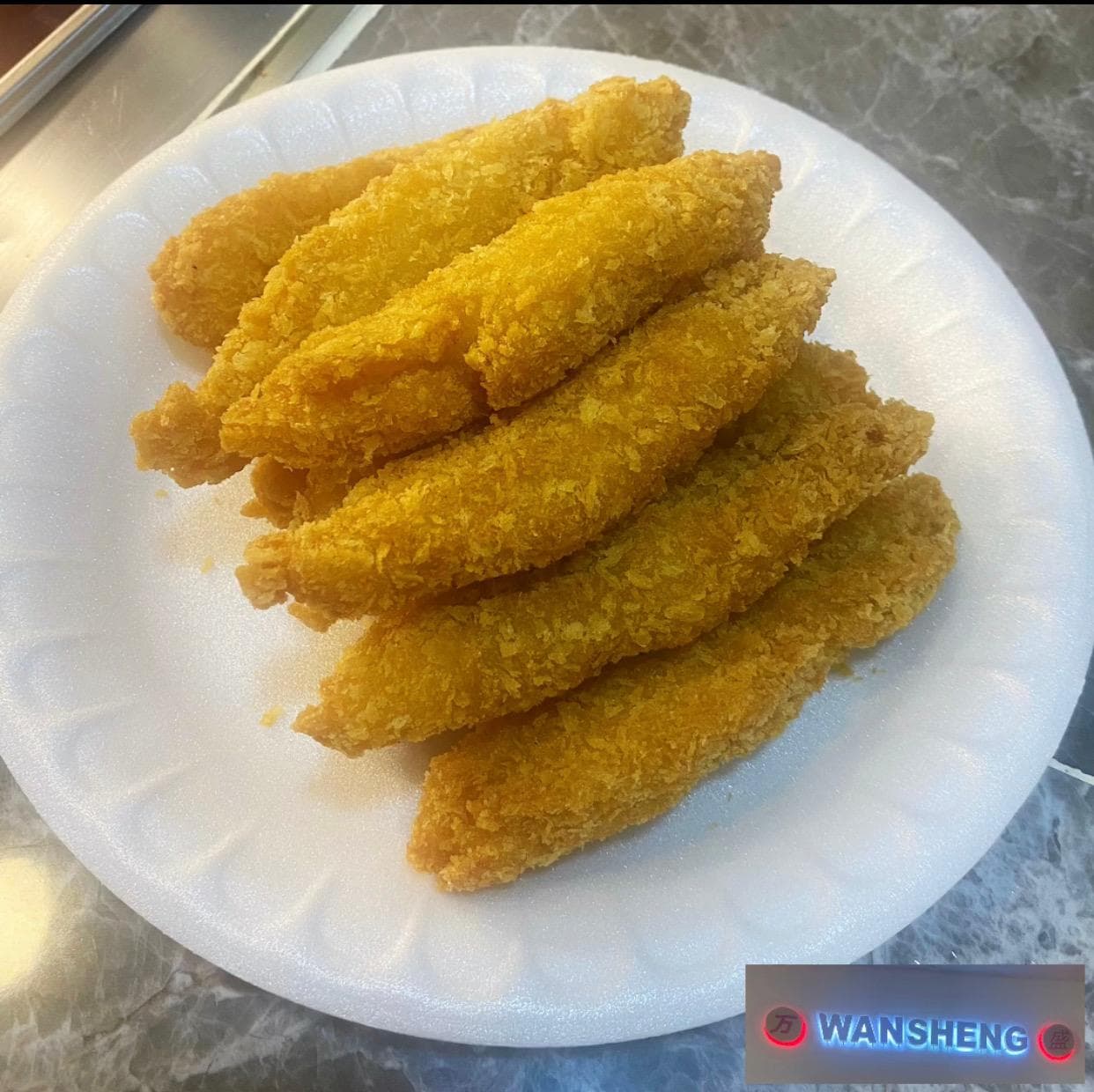 Pescado Empanizado(6pzs)一份鱼片