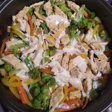 Alambre Pollo con Queso