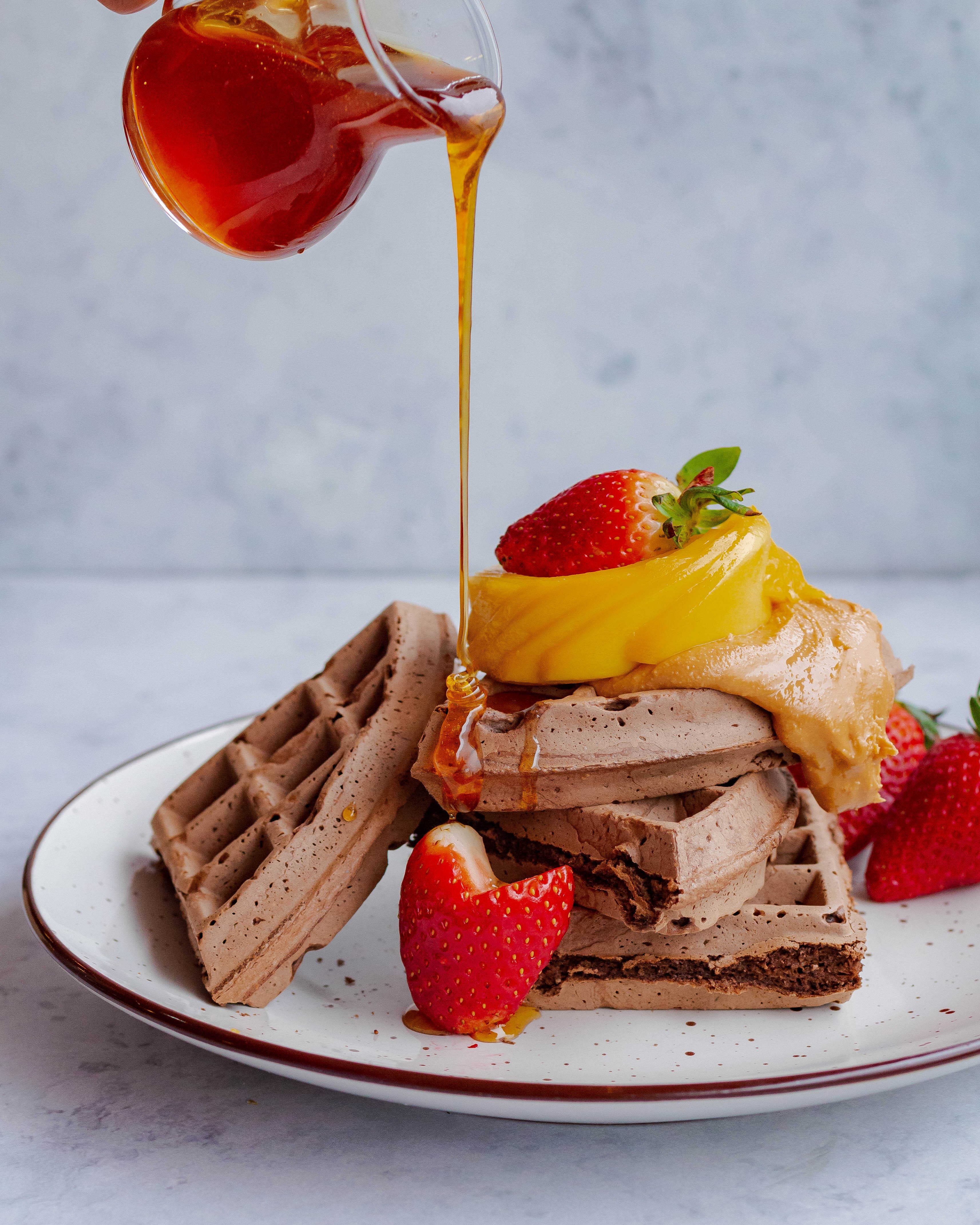 Waffles con Toppings