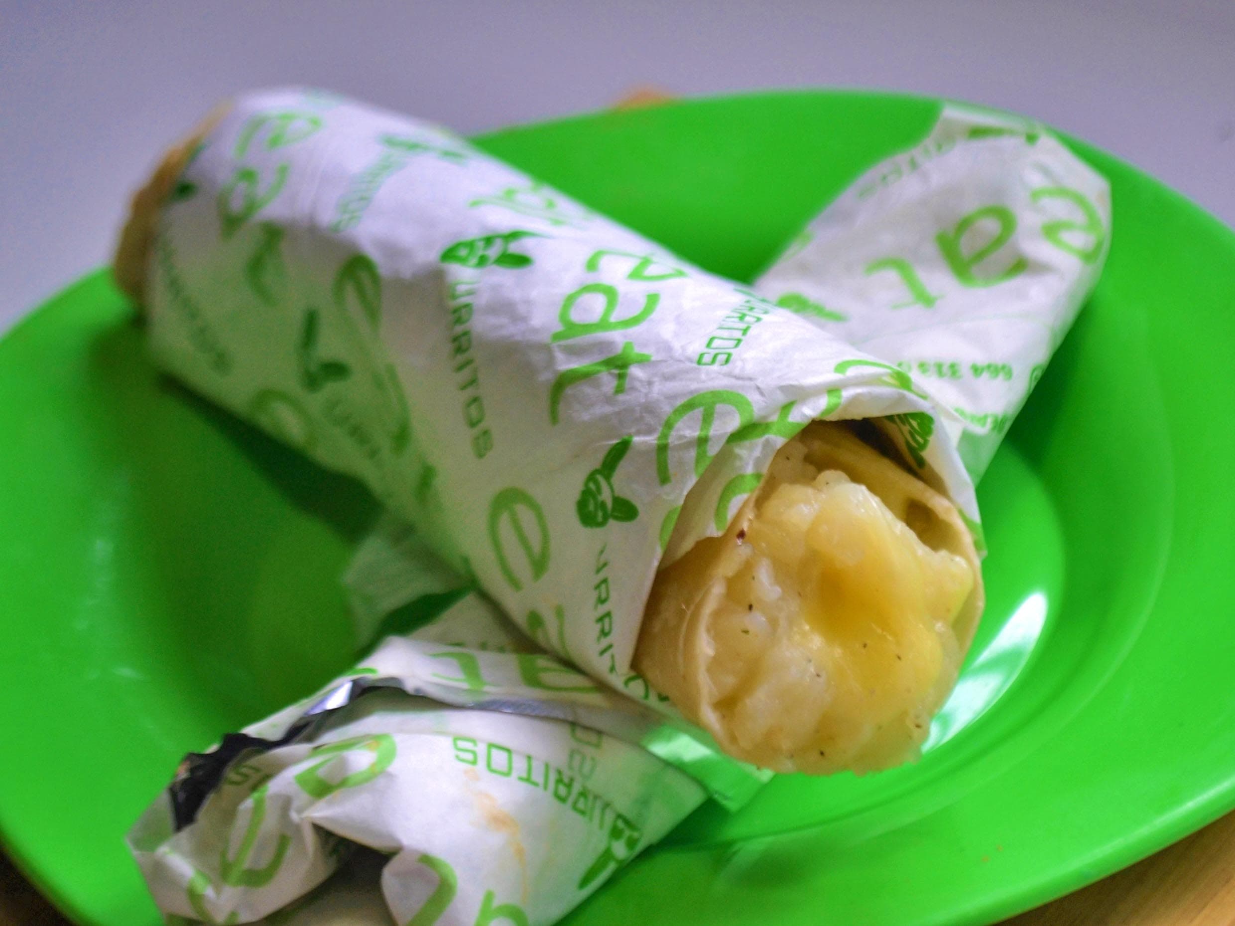 Burrito de Papa & Queso
