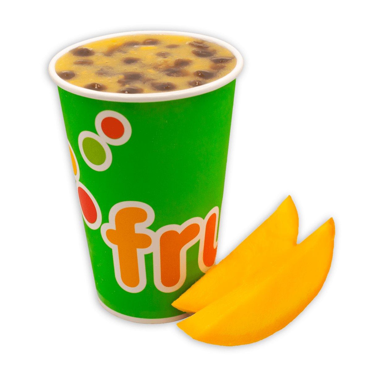 Bubble Tea de Mango Mediano 500 ml