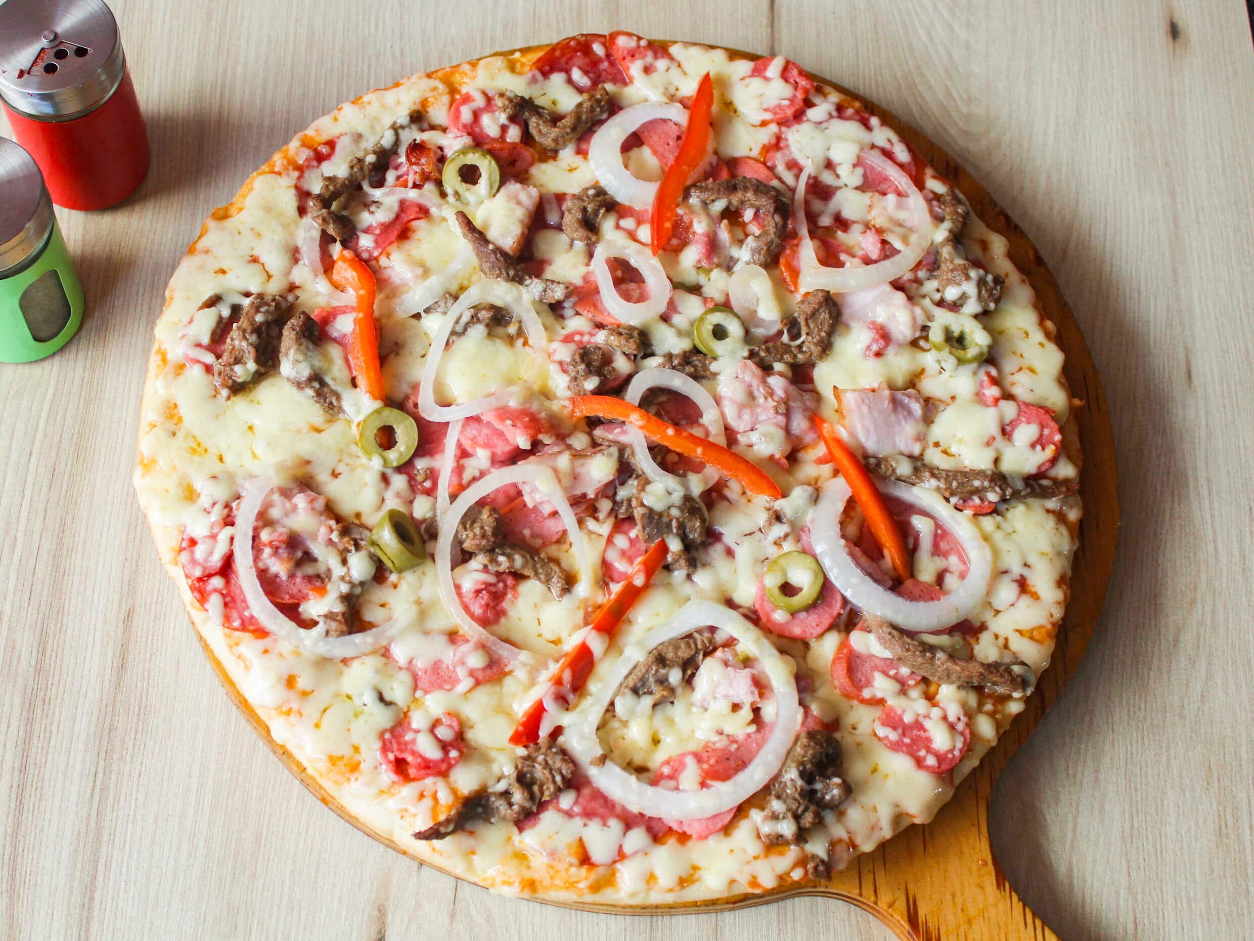 Pizza Familiar Nonna de la Casa 8 Piezas