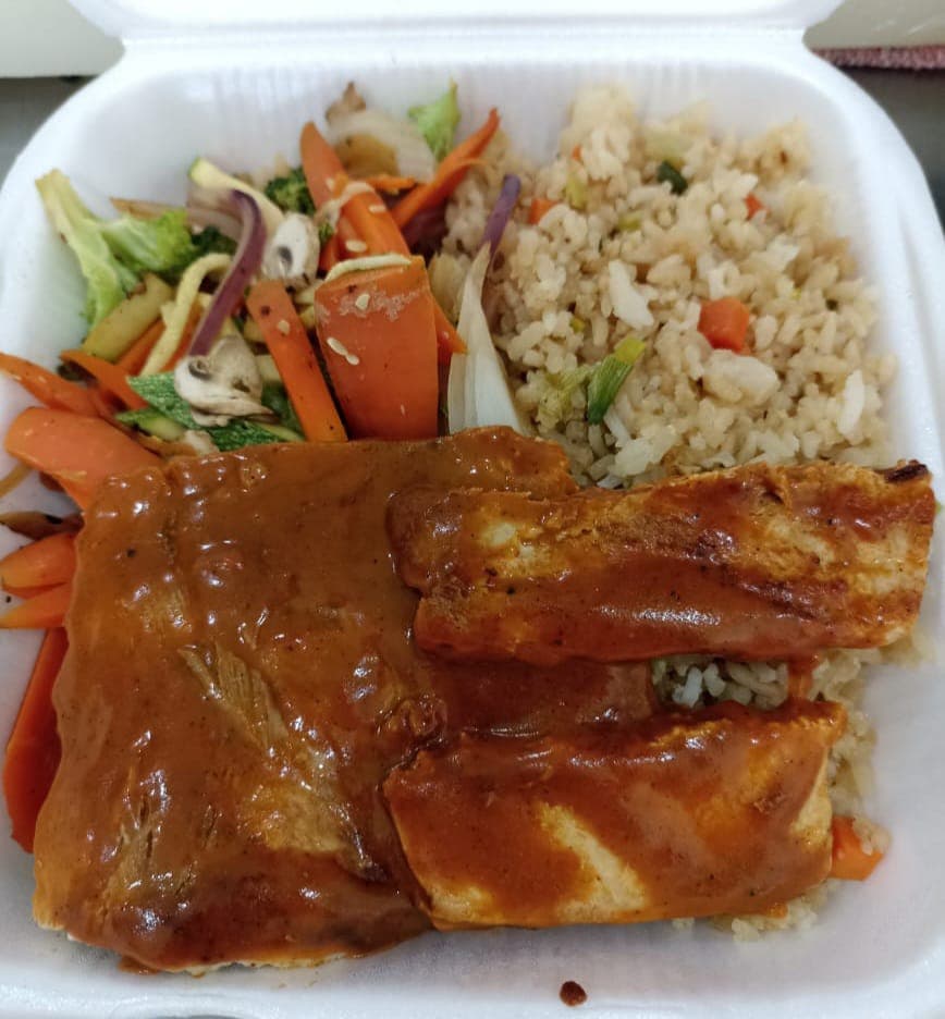 TEPPANYAKI DE PESCADO A LA DIABLA