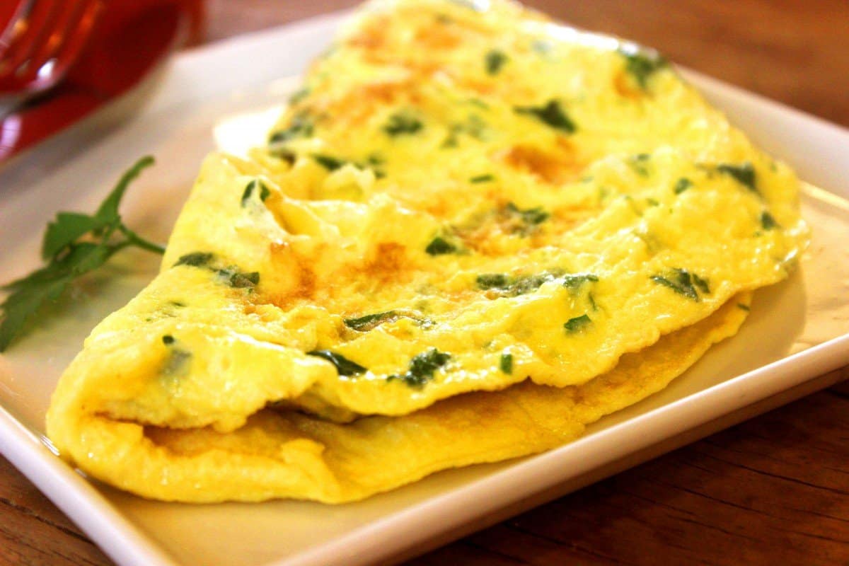 Omelete de 3 claras