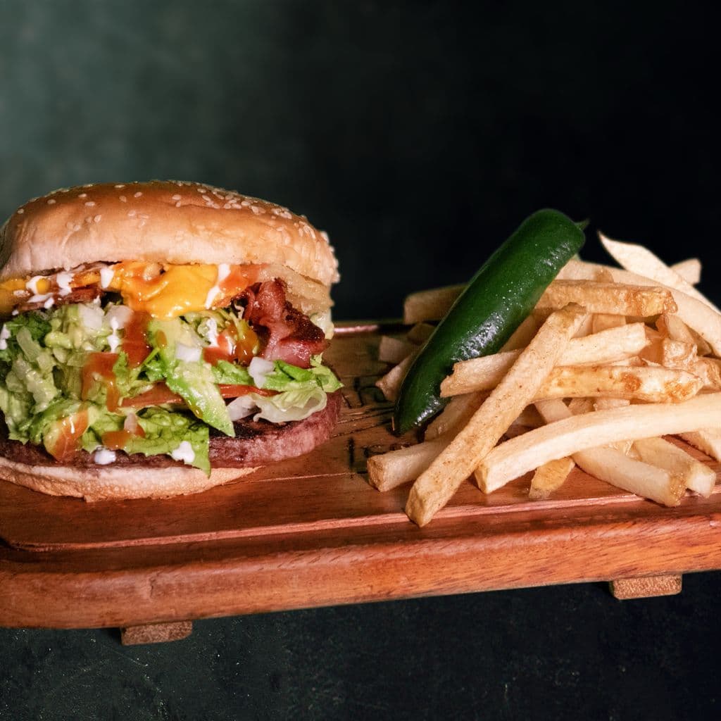 Hamburguesa de Guacamole