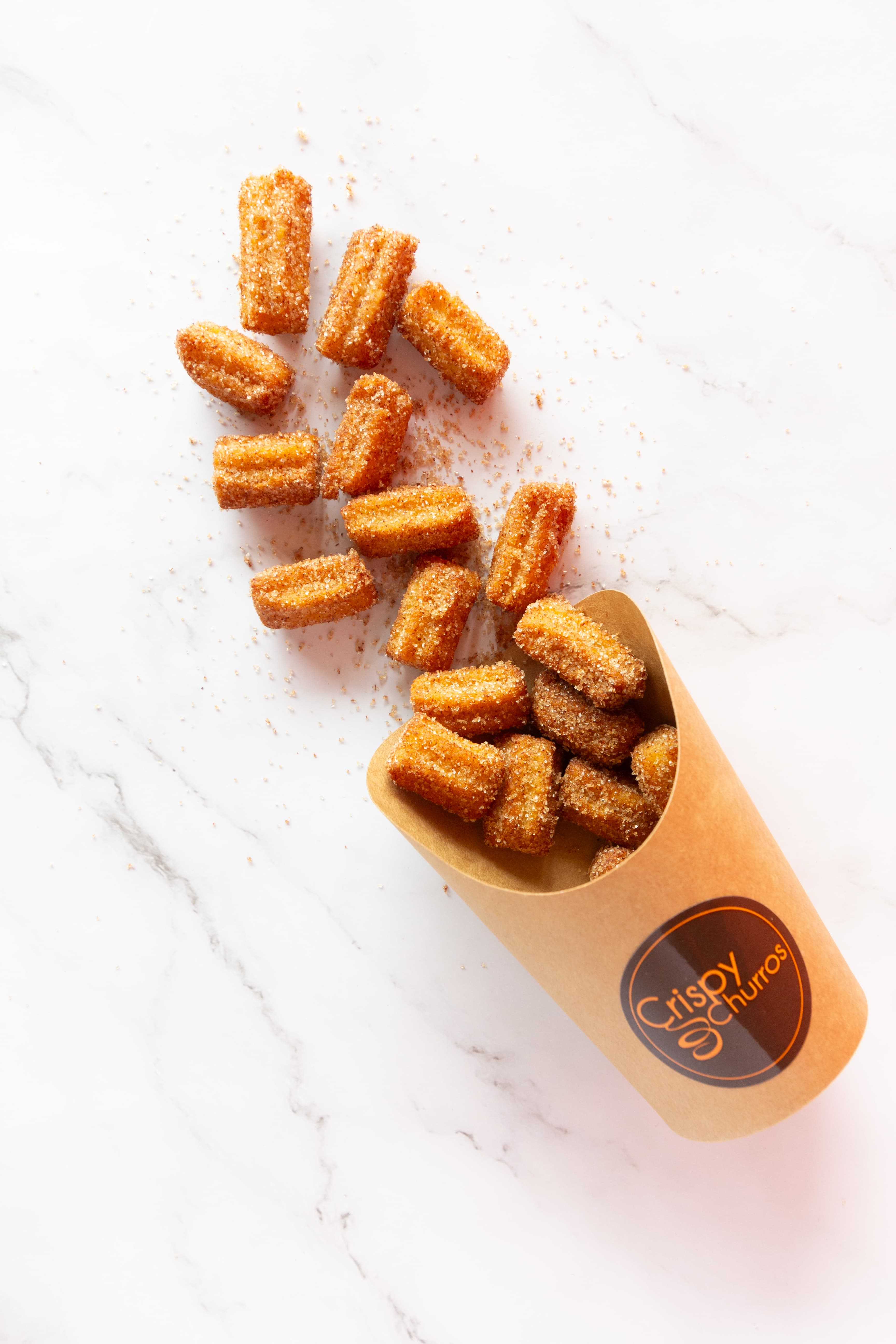 Churro Poppers con Azúcar y Canela