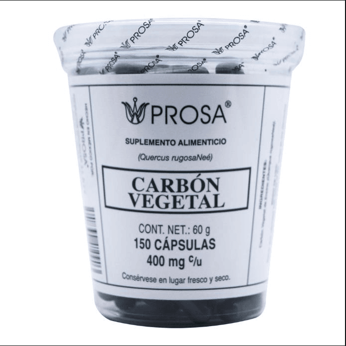 CARBON VEGETAL 150 CAP