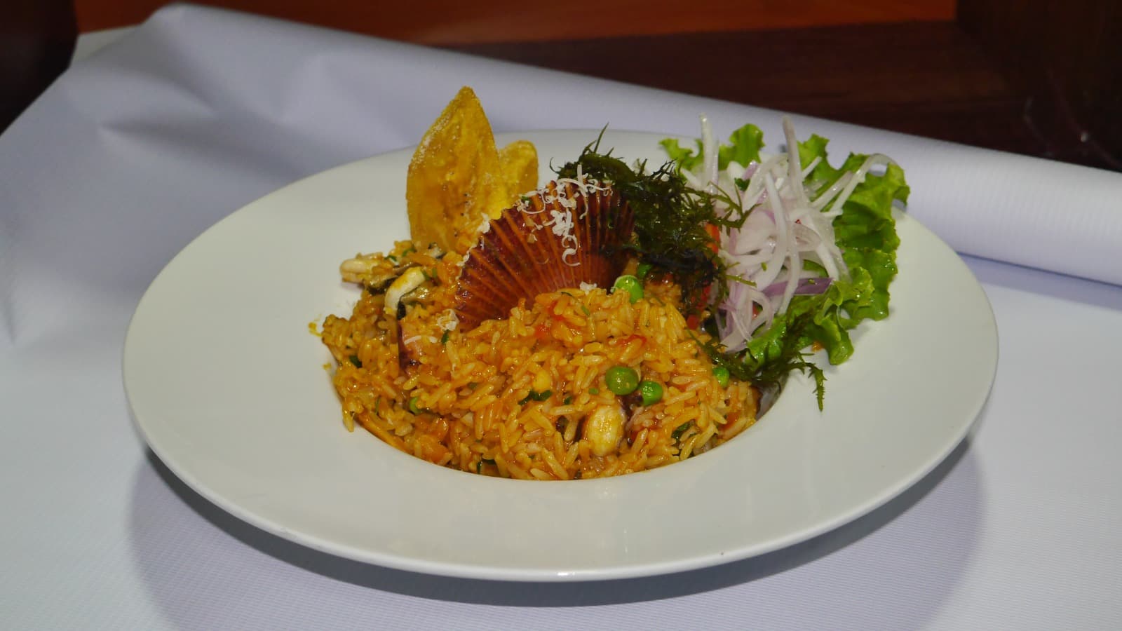 Arroz con Mariscos Arrisotado