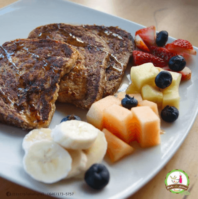 Pan Francés con Fruta