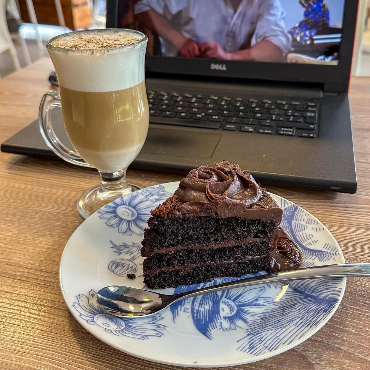 Porción de Torta de Chocolate