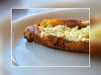Plátano Maduro con Queso