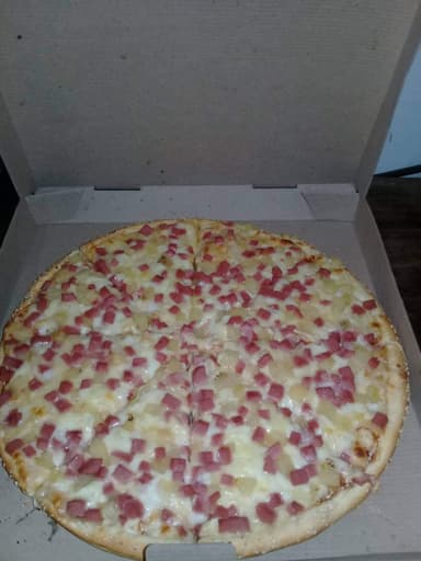 Pizza grande 8 rebanadas Hawaiana