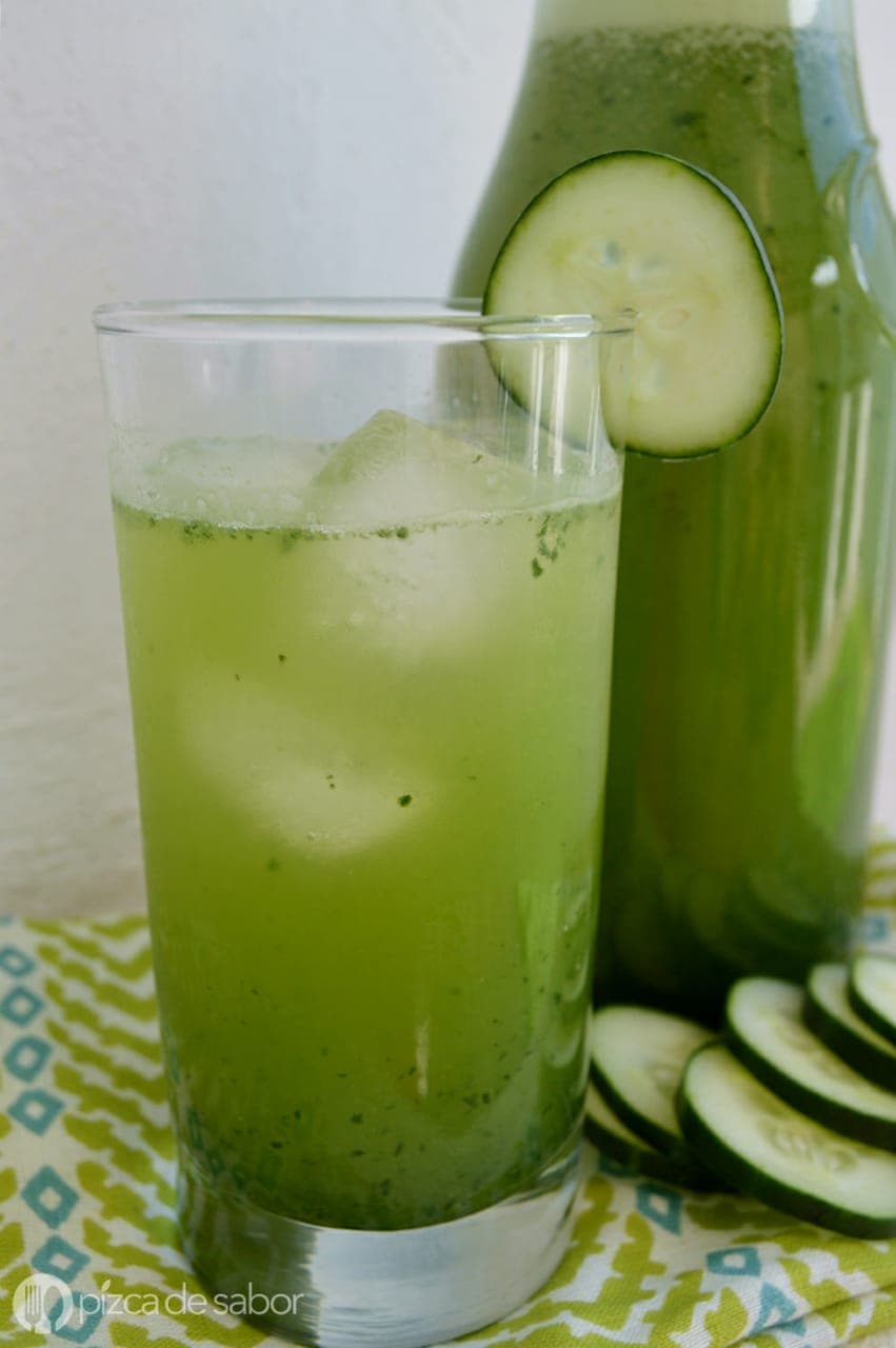 🍋🥒Agua de Pepino con Limón