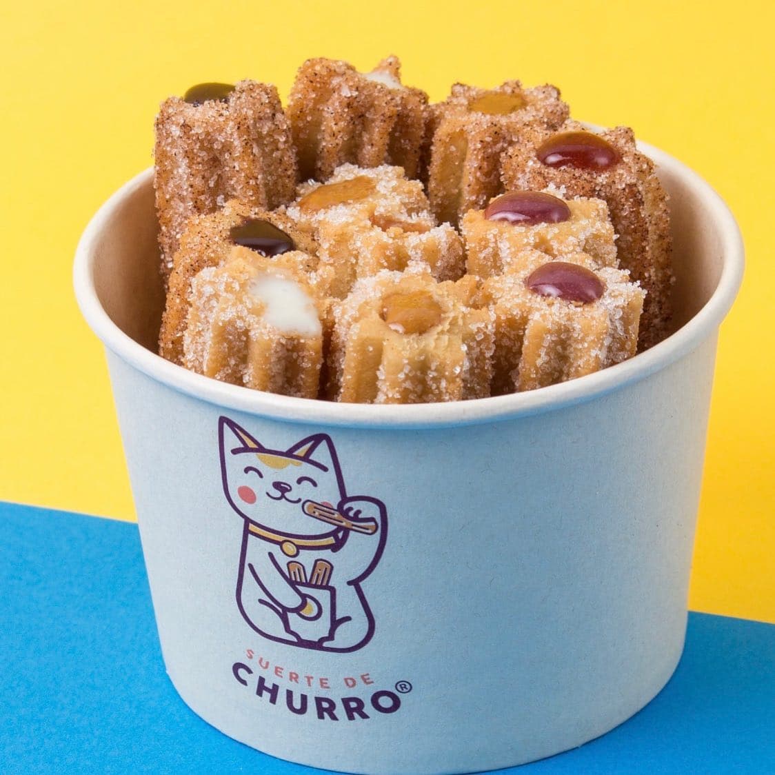 Churro Relleno de Lechera