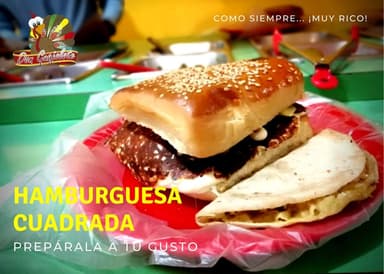 Combo Hamburguesa Cuadrada