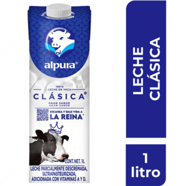 LECHE 2000 UHT ALPURA 1L               .