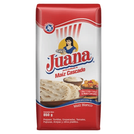 Masa Juana Maíz Blanco 850 g