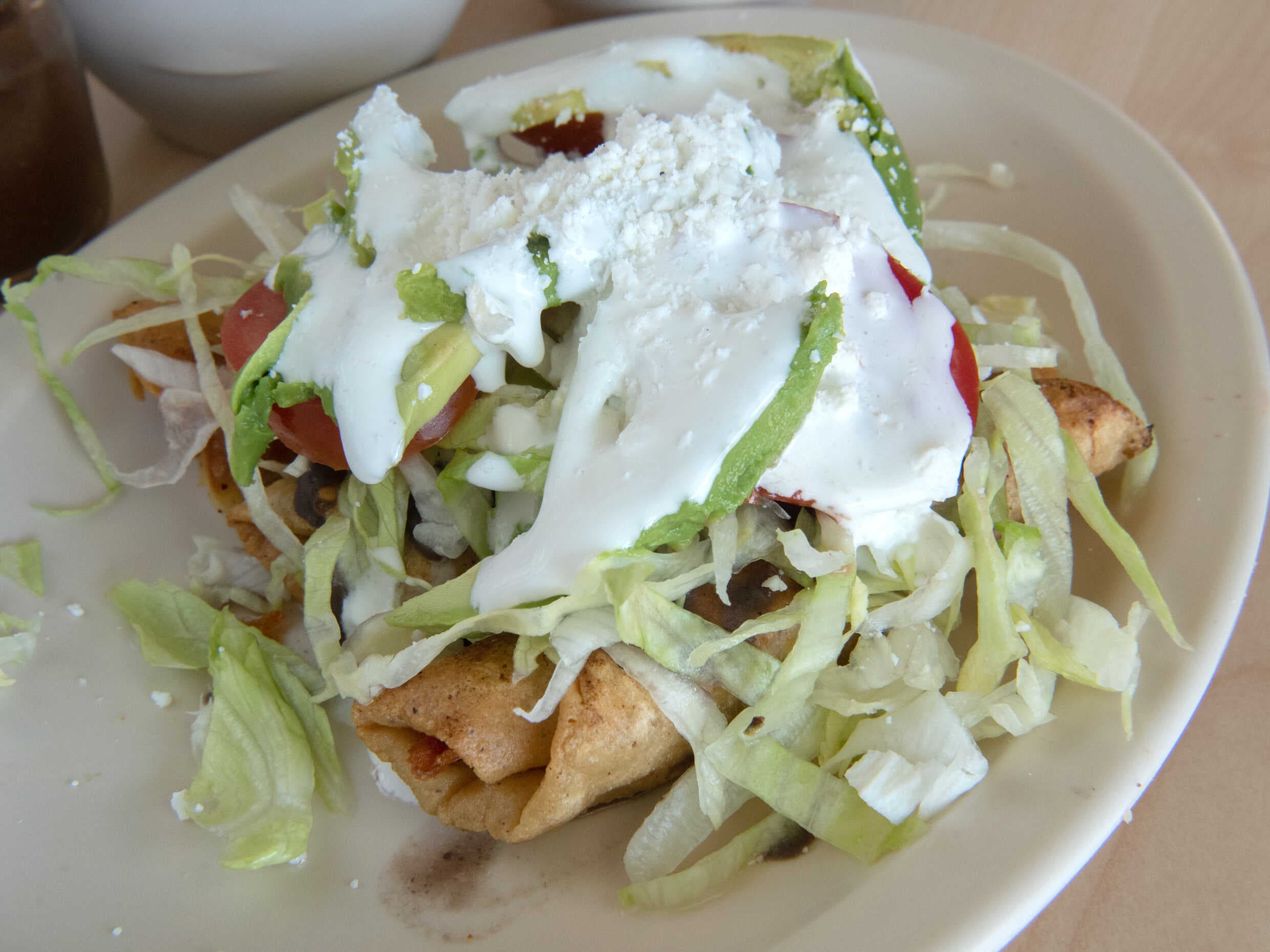 Orden Tacos Dorados de Pollo