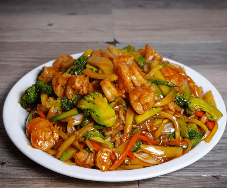 Chop Suey Con Camarones GRANDE 🍤