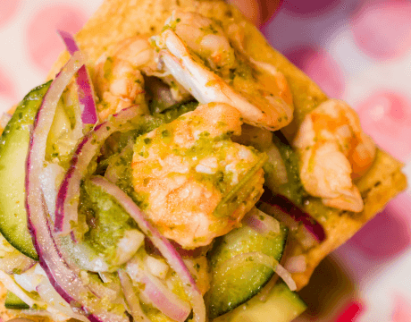 Tostada Acapulco