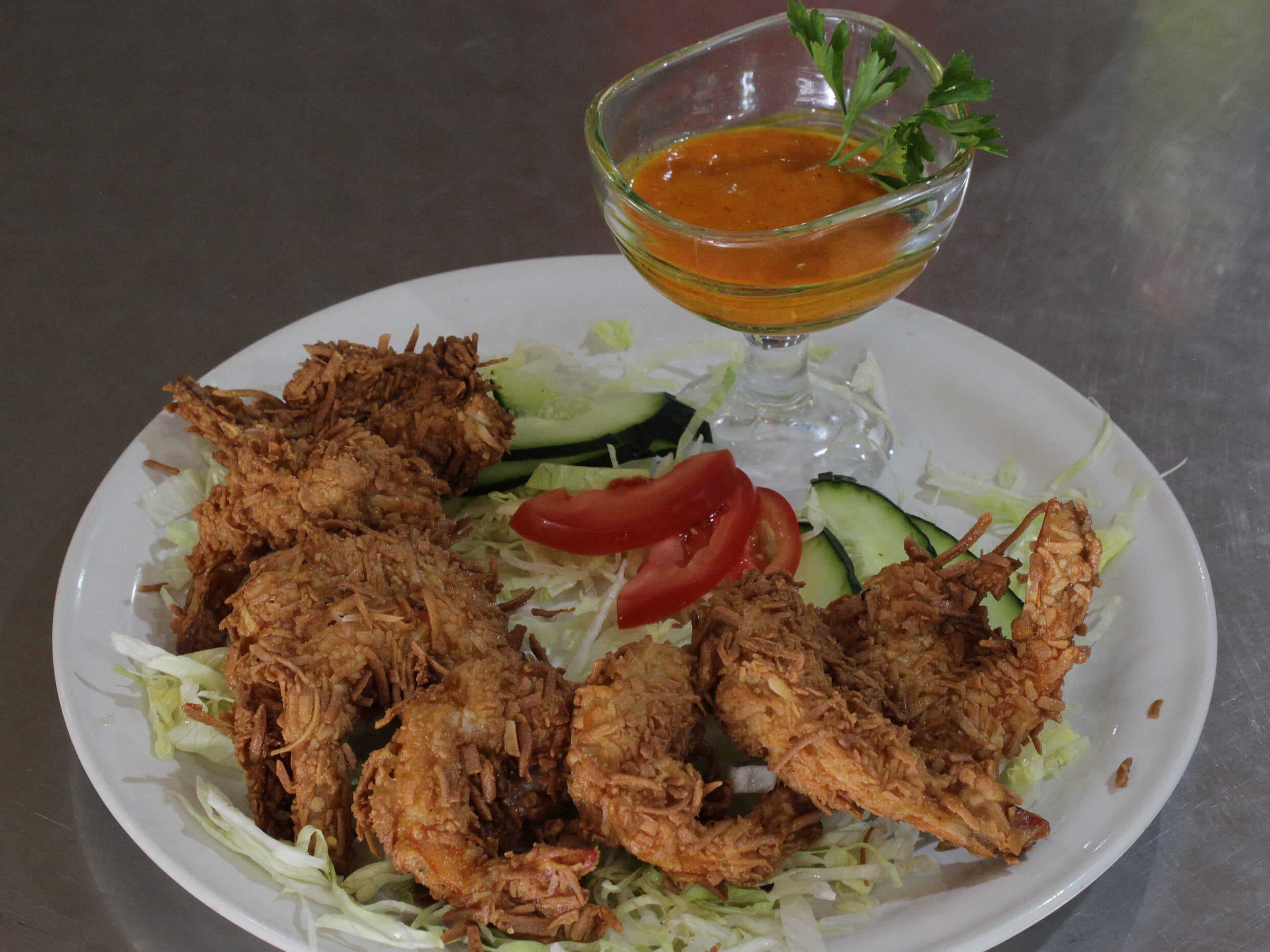 Camarones al Coco