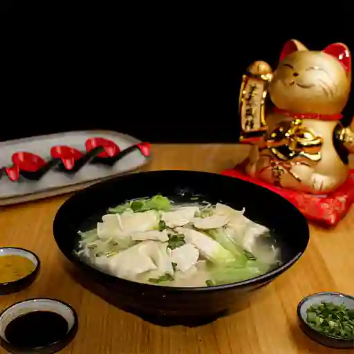 Sopa Wantán de Pollo Personal