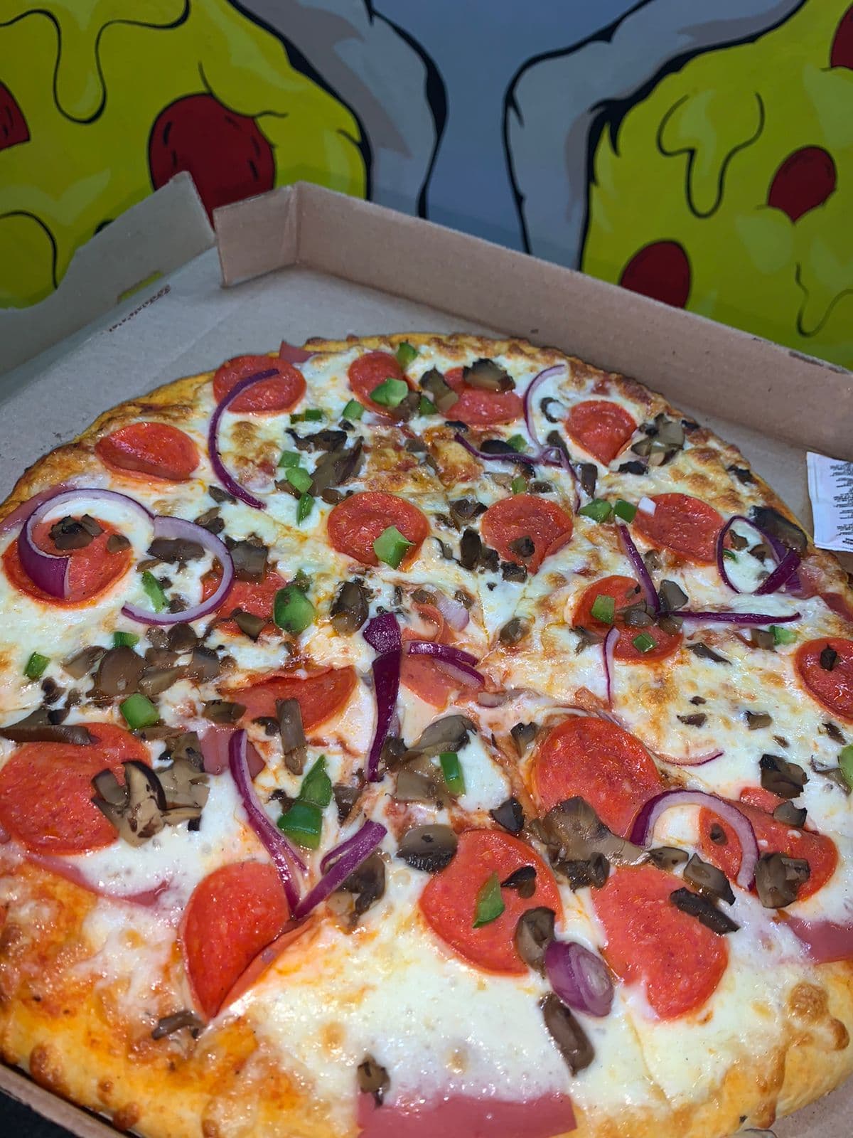 1 PIZZA FAMILIAR