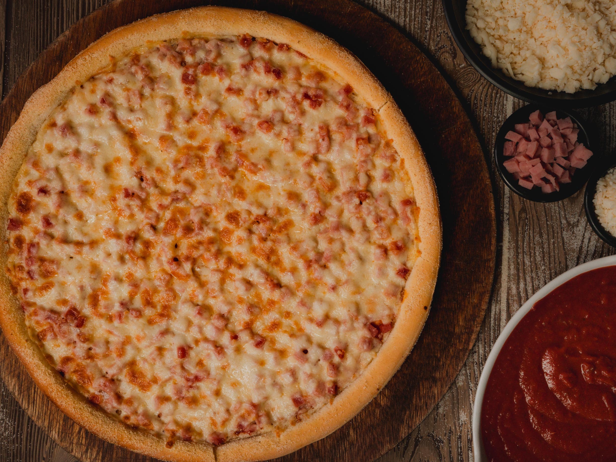 Pizza Jamón