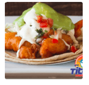 Taco de Camarón Capeado+Taco de Pescado Capeado