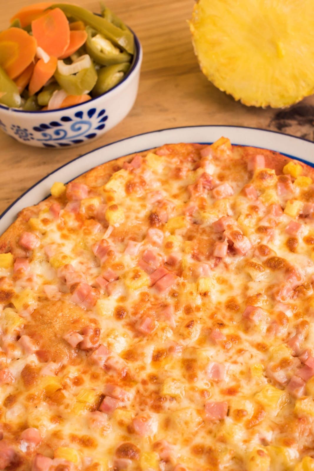Pizza Hawaiana, Grande