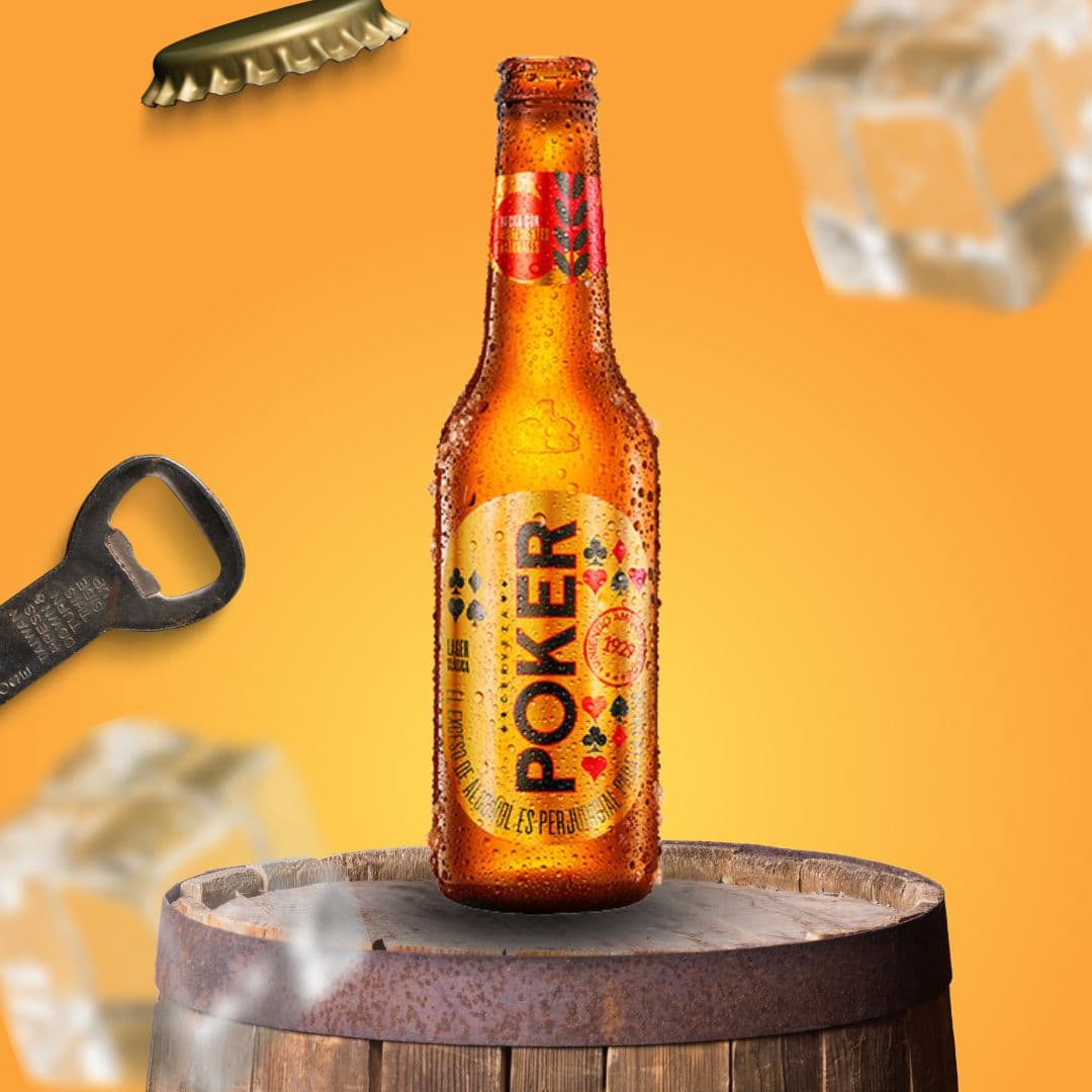 Cerveza Poker 330 ml