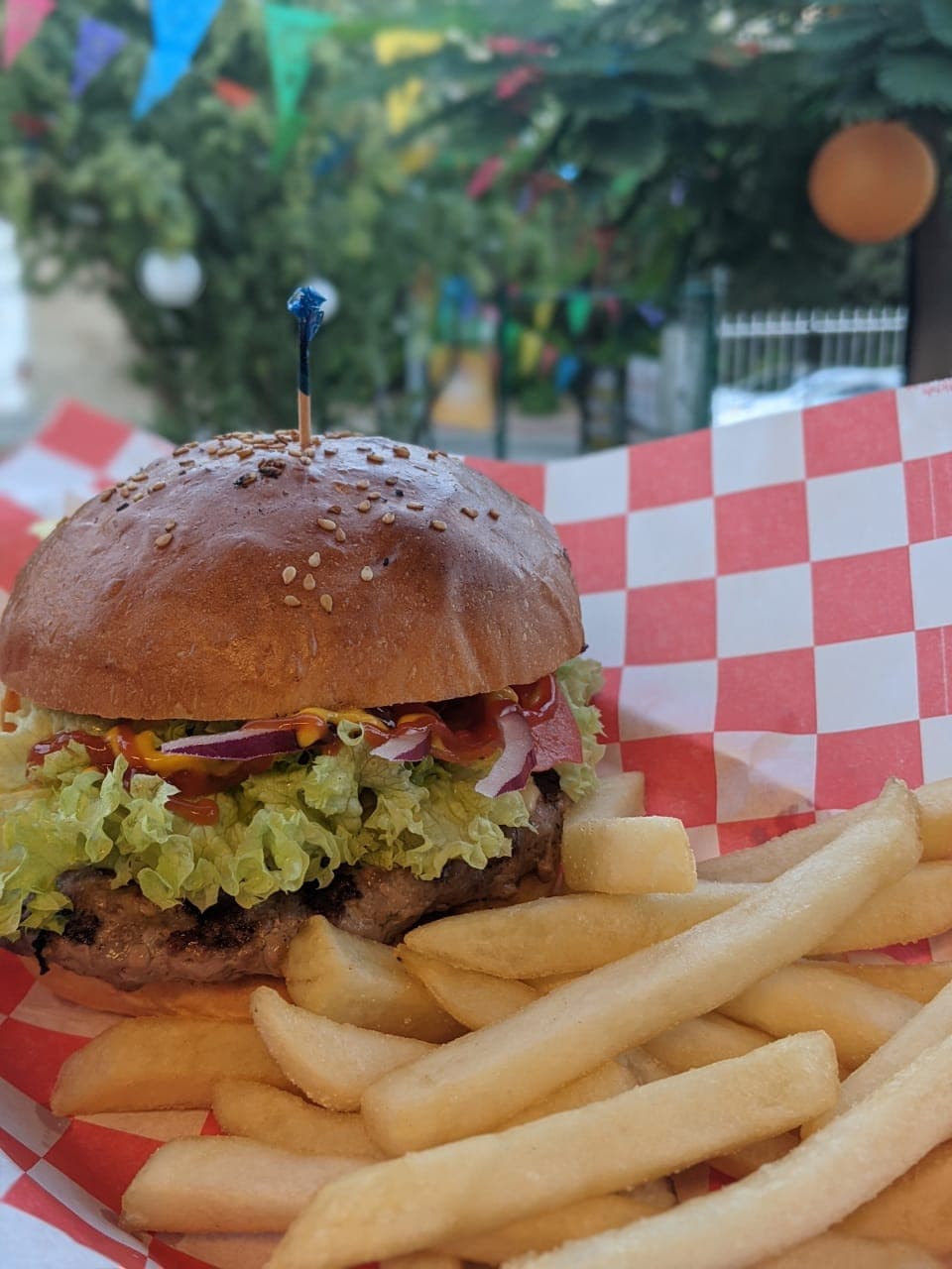 Hamburguesa La Clásica
