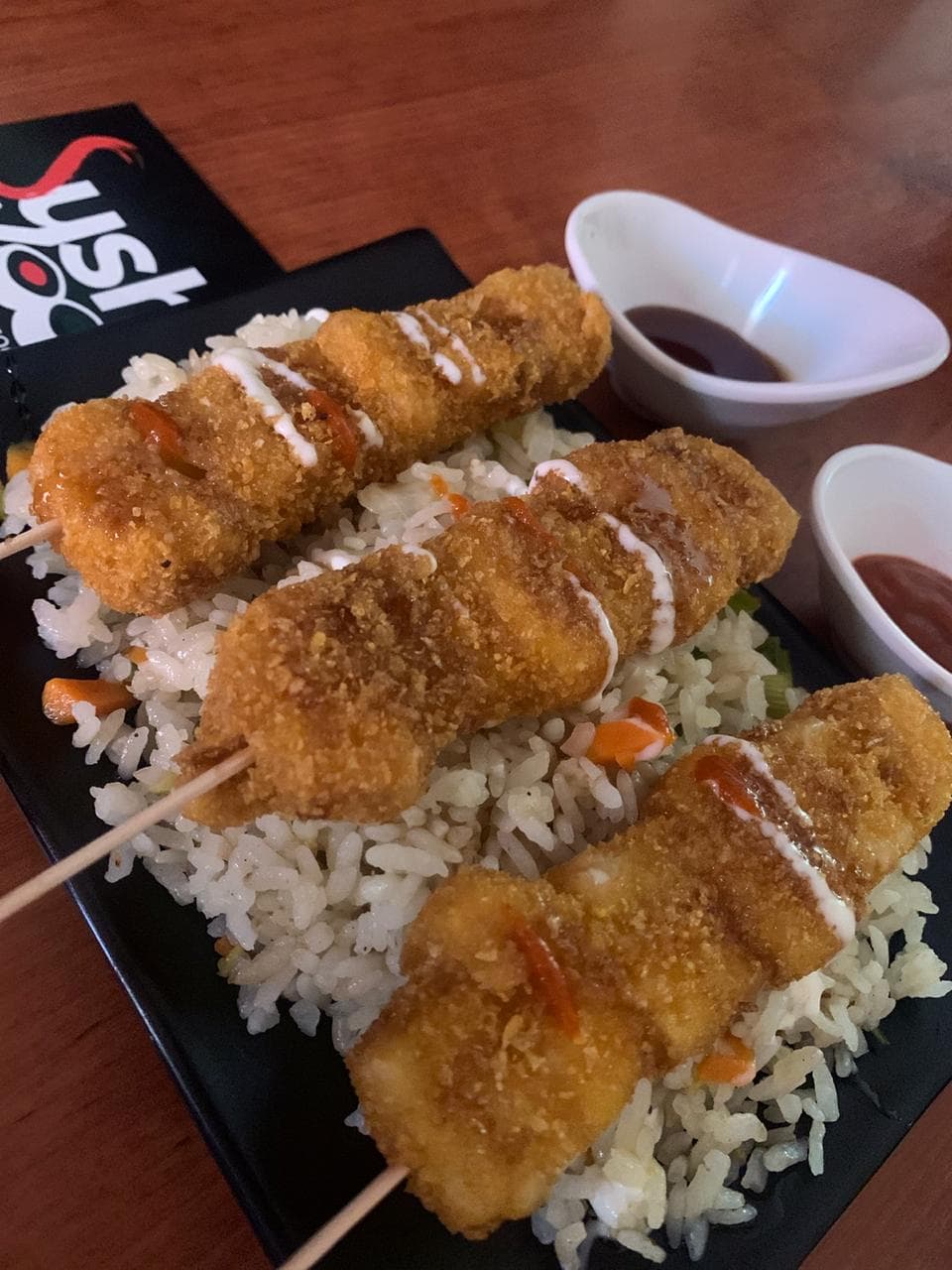 Brochetas de Plátano con Queso