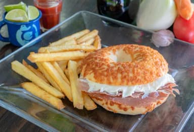 Bagel de Jamón Serrano