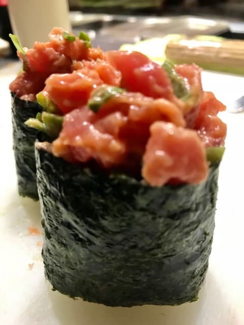 Salmón Gunkanmaki