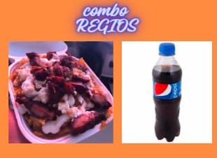 Chilaquiles con Chicharrón de la Ramos + Refresco